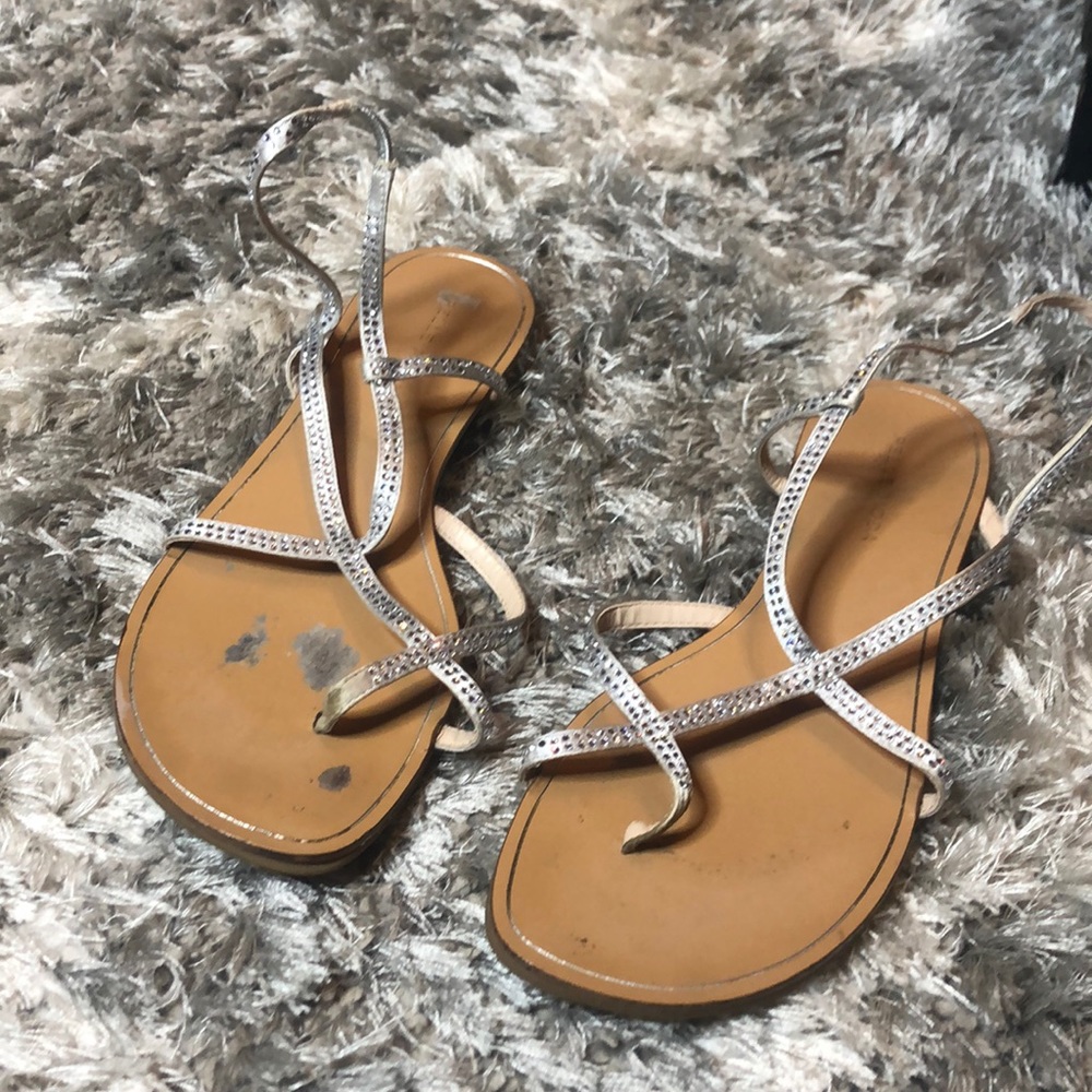 Silver Sandals